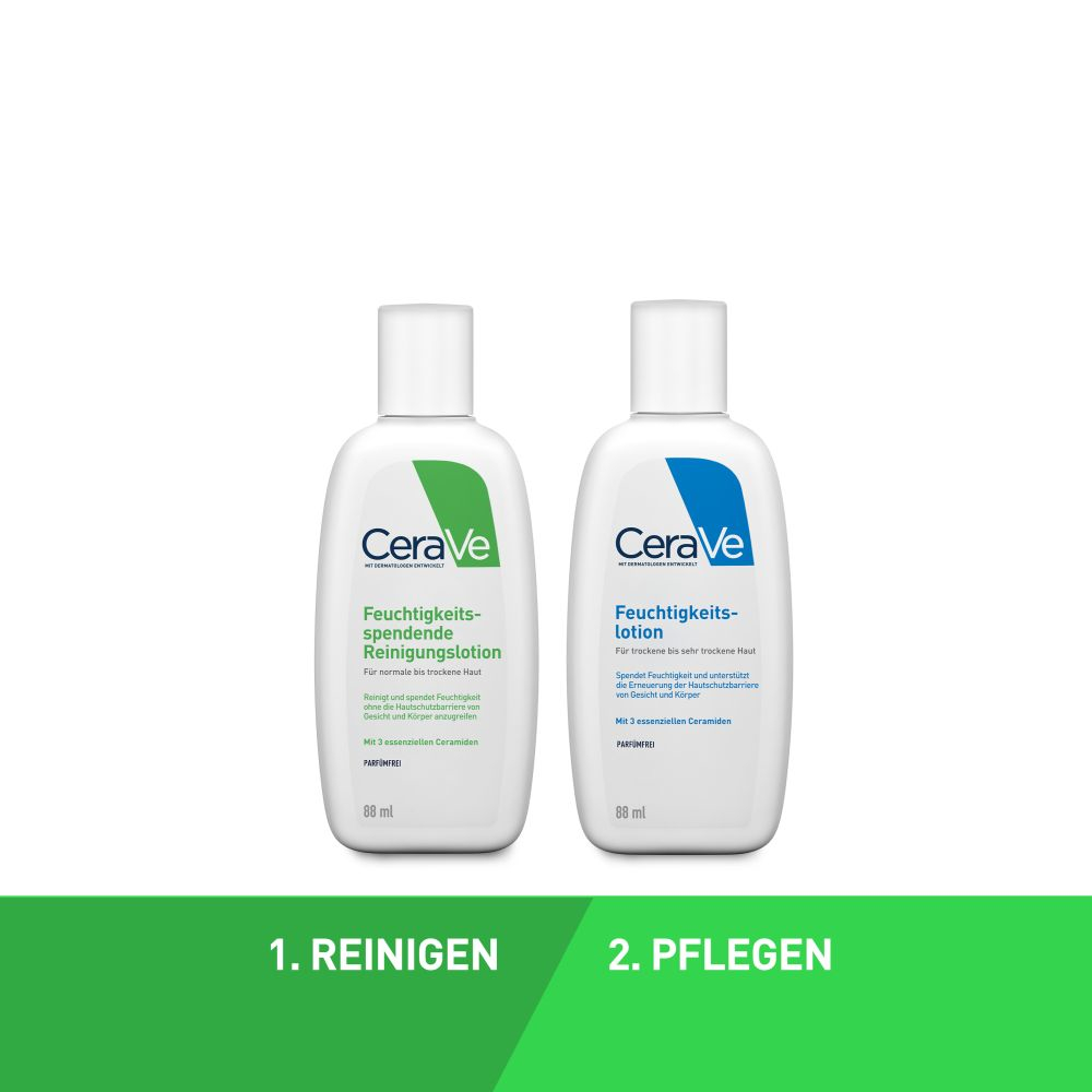 CeraVe Feuchtigkeitsspendende Reinigungslotion 88 ml Lotion