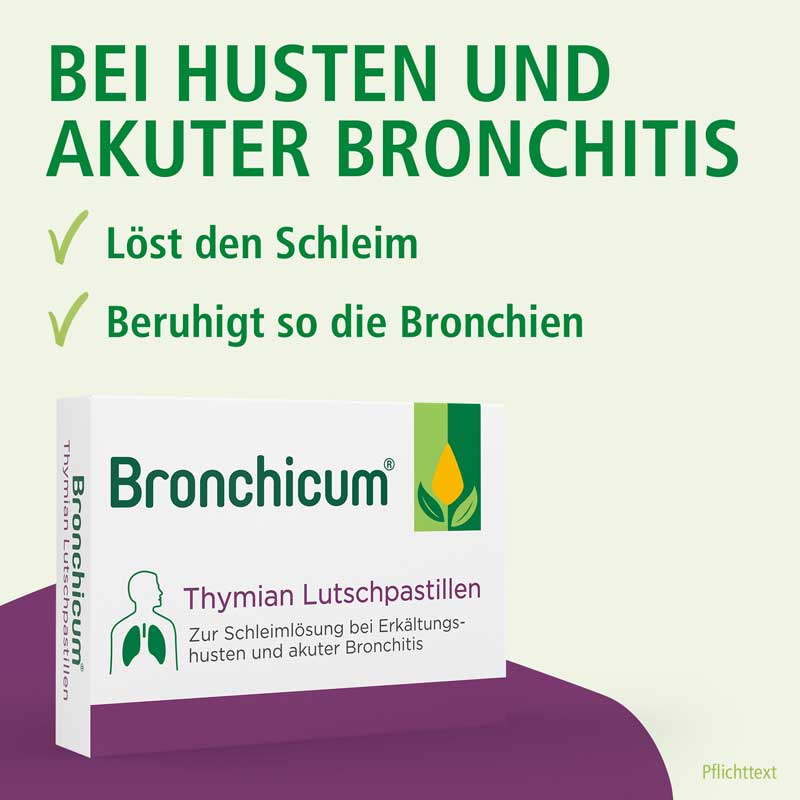 Bronchicum Thymian Lutschpastillen 20 St Lutschpastillen
