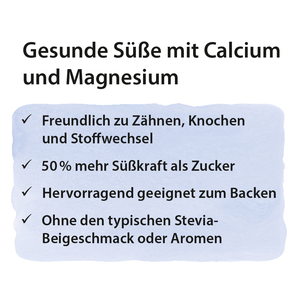 Dr. Jacob's SteviaBase Zuckerersatz Erythrit Xylit Stevia