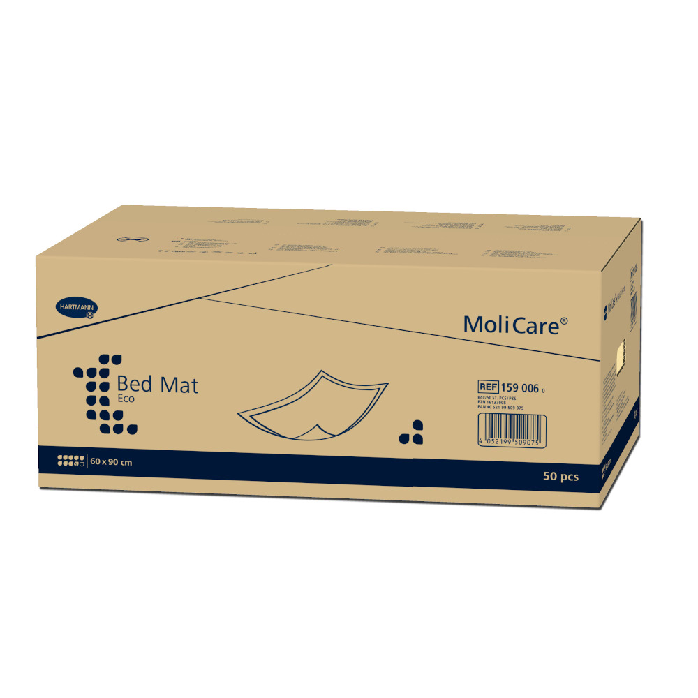 MoliCare Bed Mat Eco 9 Krankenunterlagen 60x90cm 50 St