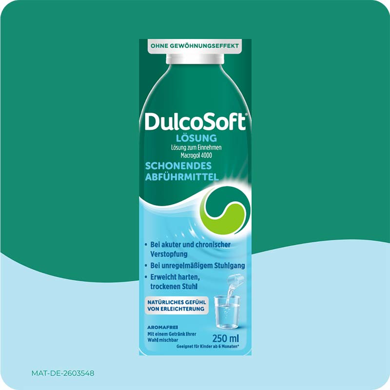 DulcoSoft Lösung - Abführmittel bei Verstopfung 250 ml Lösung zum Einnehmen