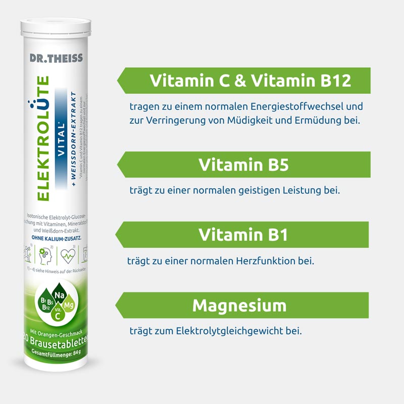 DR. THEISS ELEKTROLÜTE VITAL 20 St Brausetabletten