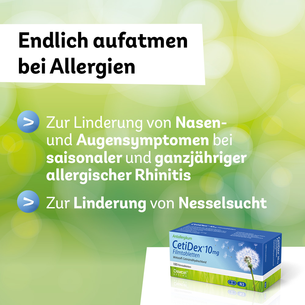 CetiDex 10mg 50 St Filmtabletten