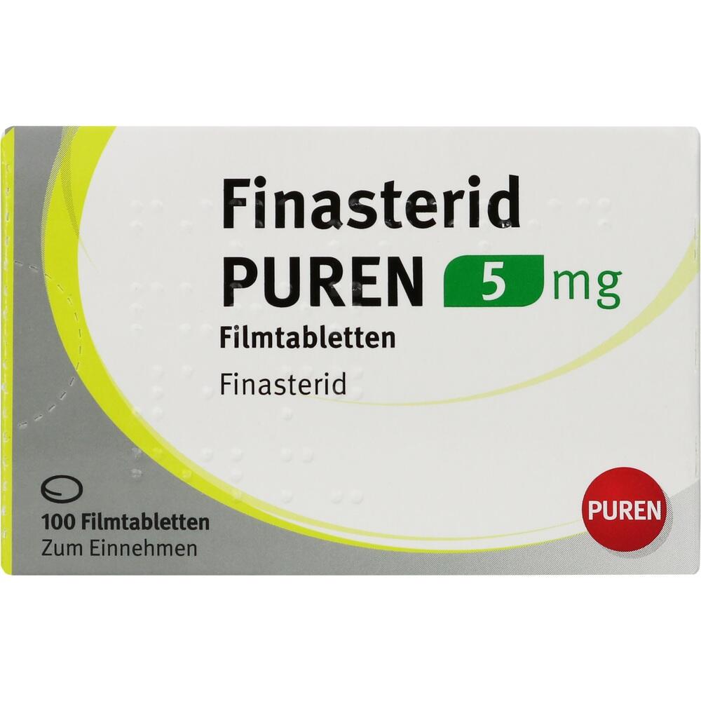 FINASTERID PUREN 5 mg Filmtabletten 100 St Filmtabletten
