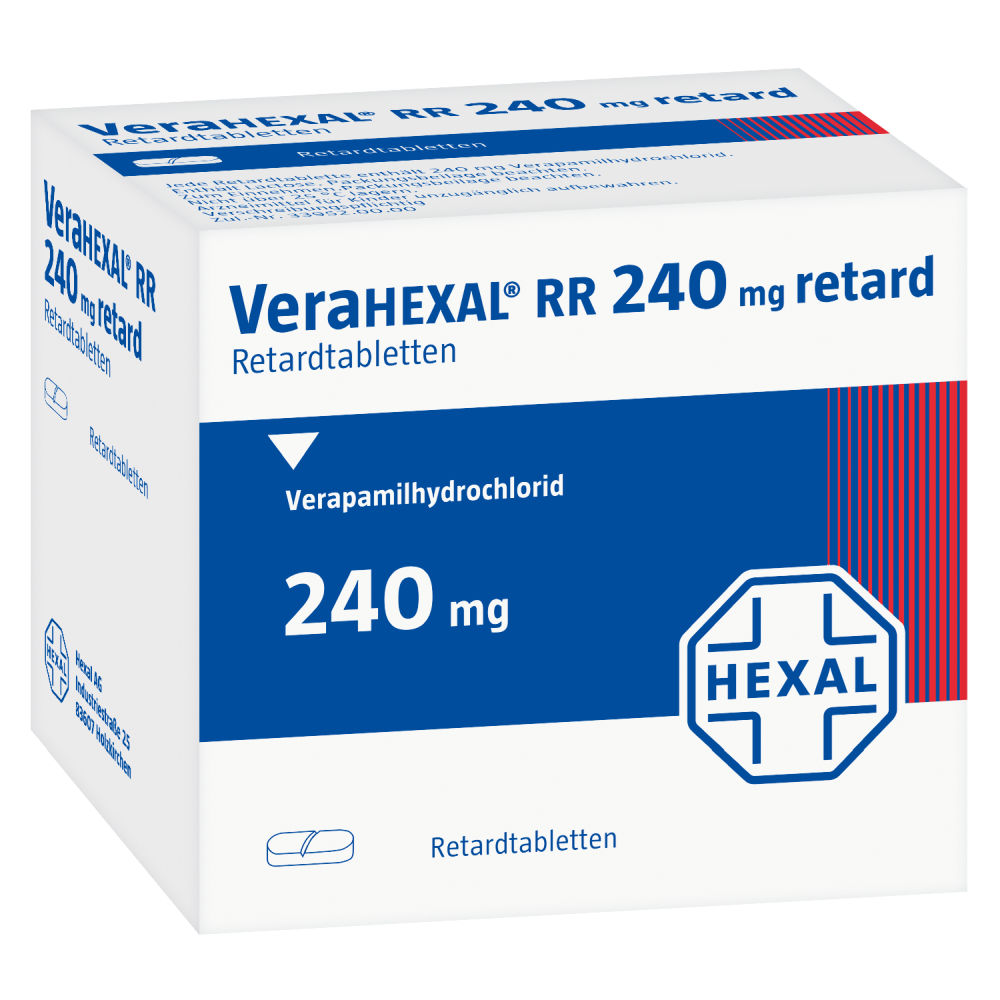 VeraHEXAL RR 240mg retard 100 St Retard-Tabletten
