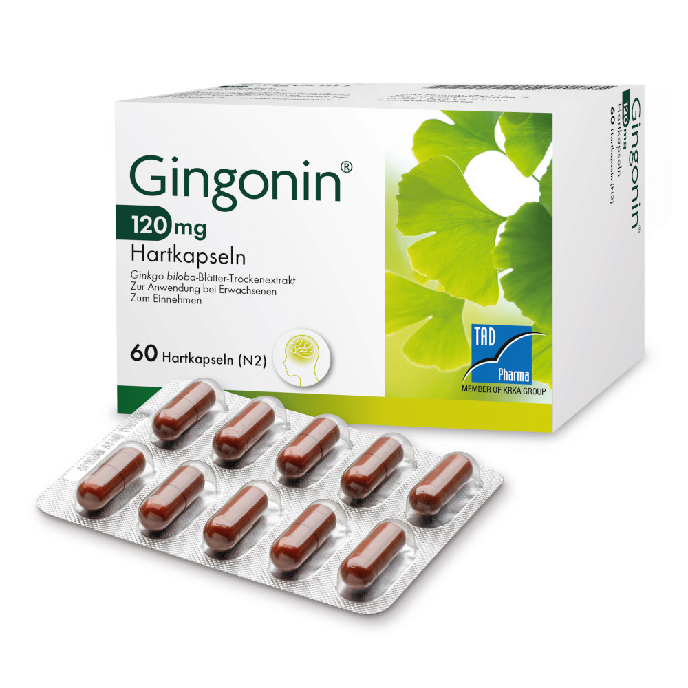 Gingonin 120mg 60 St Hartkapseln