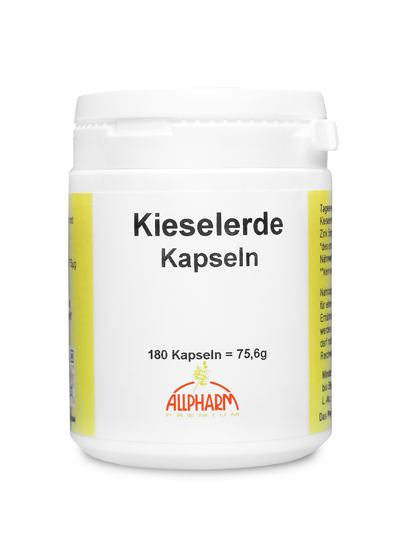KIESELERDE KAPSELN 180 St Kapseln
