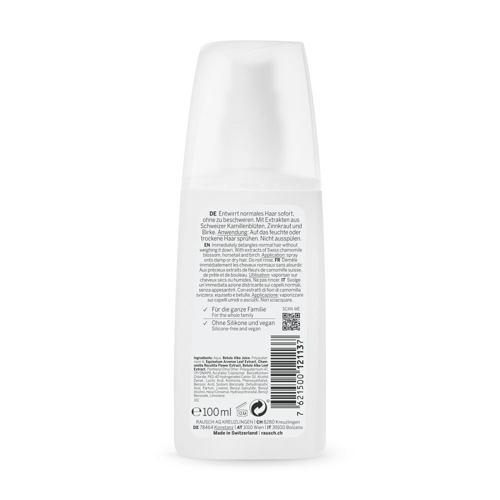 RAUSCH Entwirr-Spray mit Schweizer Kräutern 100 ml 100 ml Spray