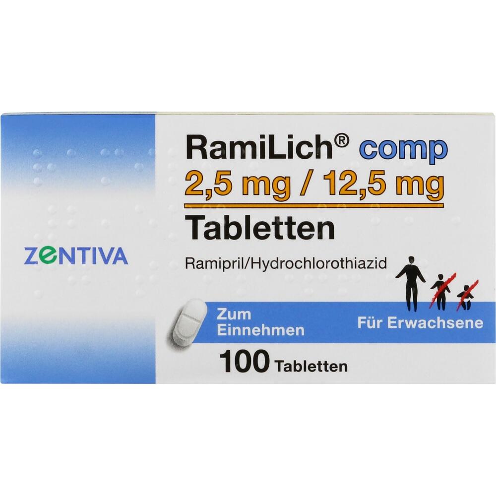 RamiLich comp. 2,5mg/12,5mg 100 St Tabletten