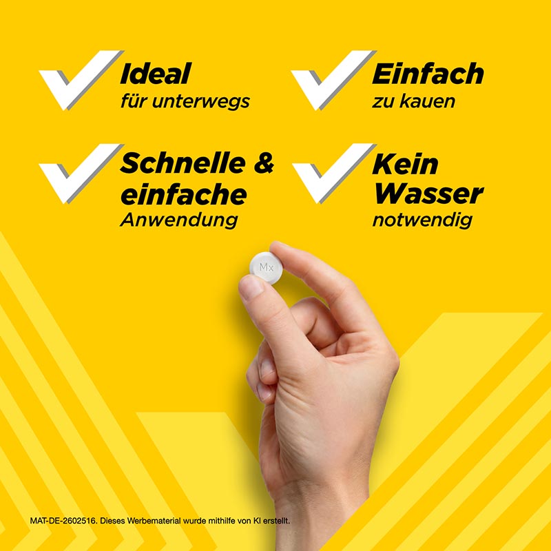 MAALOXAN Kautabletten bei Sodbrennen & Magenschmerzen 20 St Kautabletten