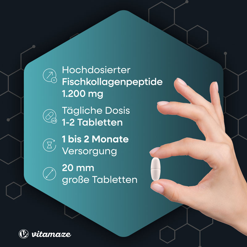 vitamaze MARINE COLLAGEN 60 St Tabletten