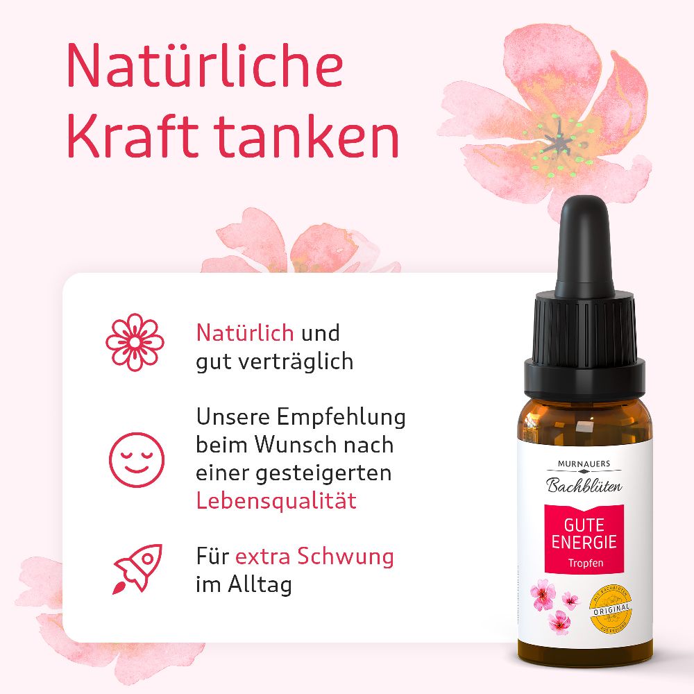 MURNAUERS Bachblüten GUTE ENERGIE 20 ml Tropfen