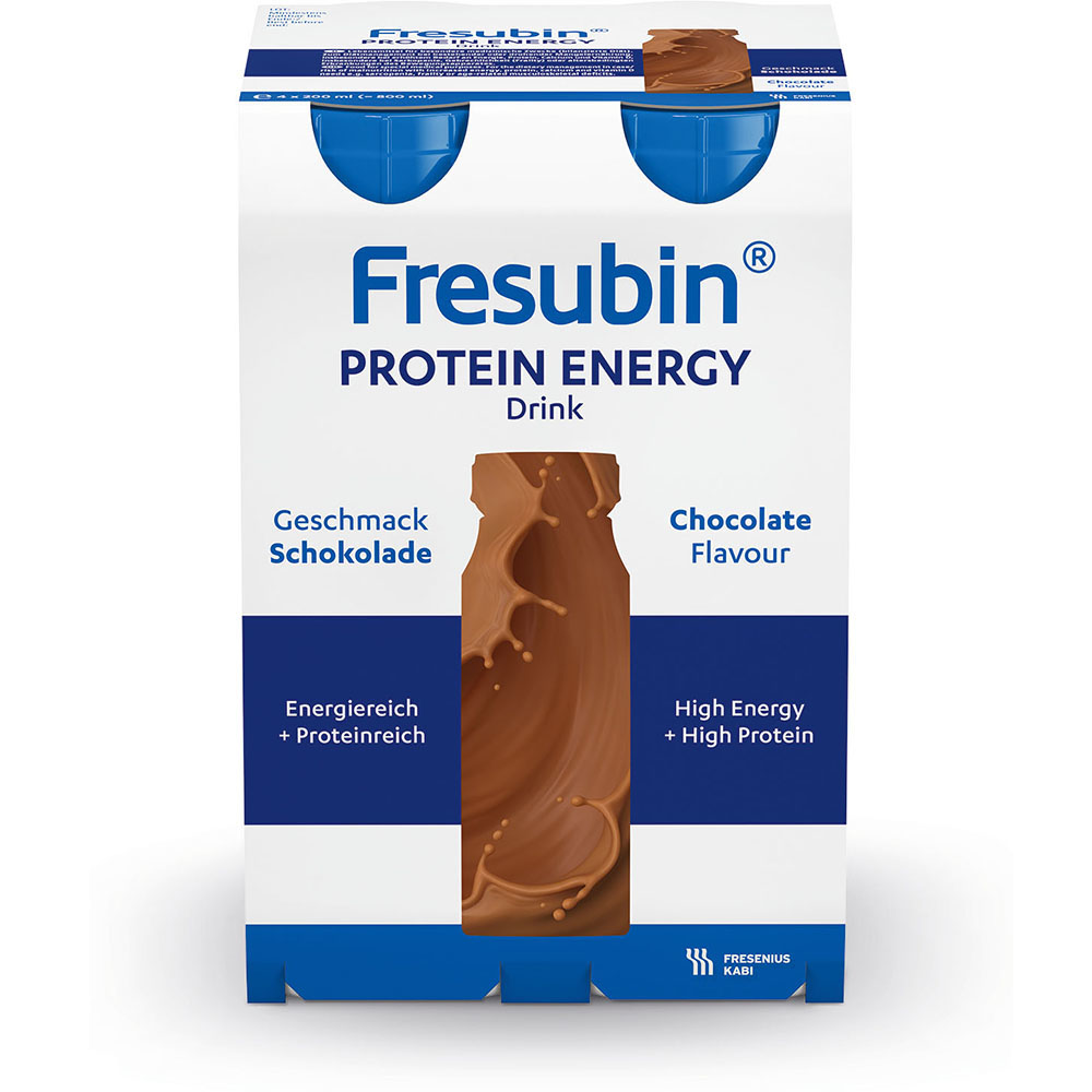 Fresubin Protein Energy DRINK Trinknahrung Schokolade 6X4X200 ml Lösung