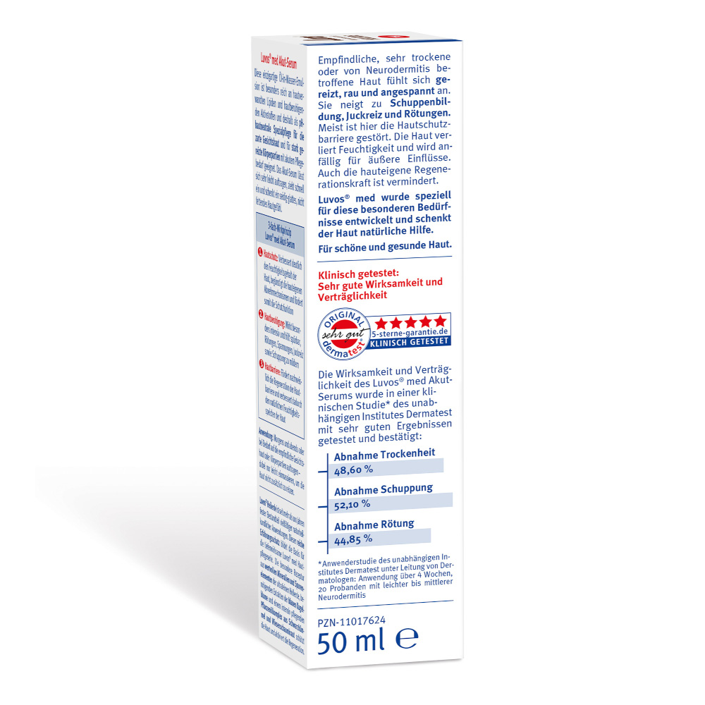 Luvos HEILERDE MED Akut-Serum 50 ml Emulsion