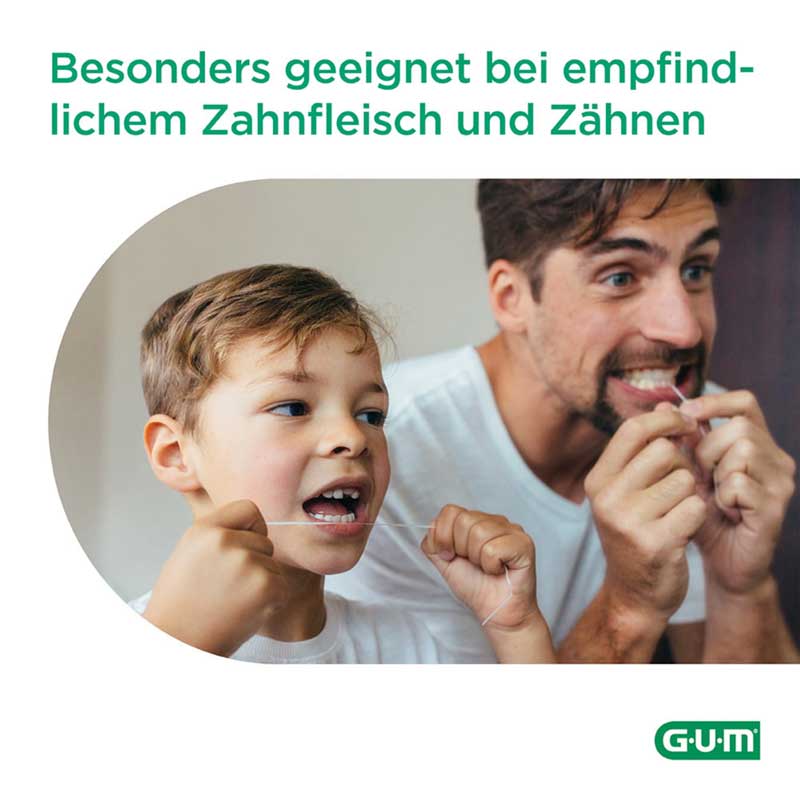 GUM Expanding Floss Flausch-Zahnseide 30 m