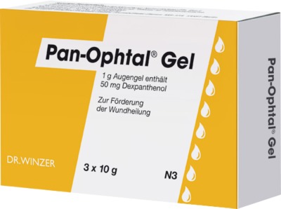 Pan-Ophtal Gel 3X10 g Augengel