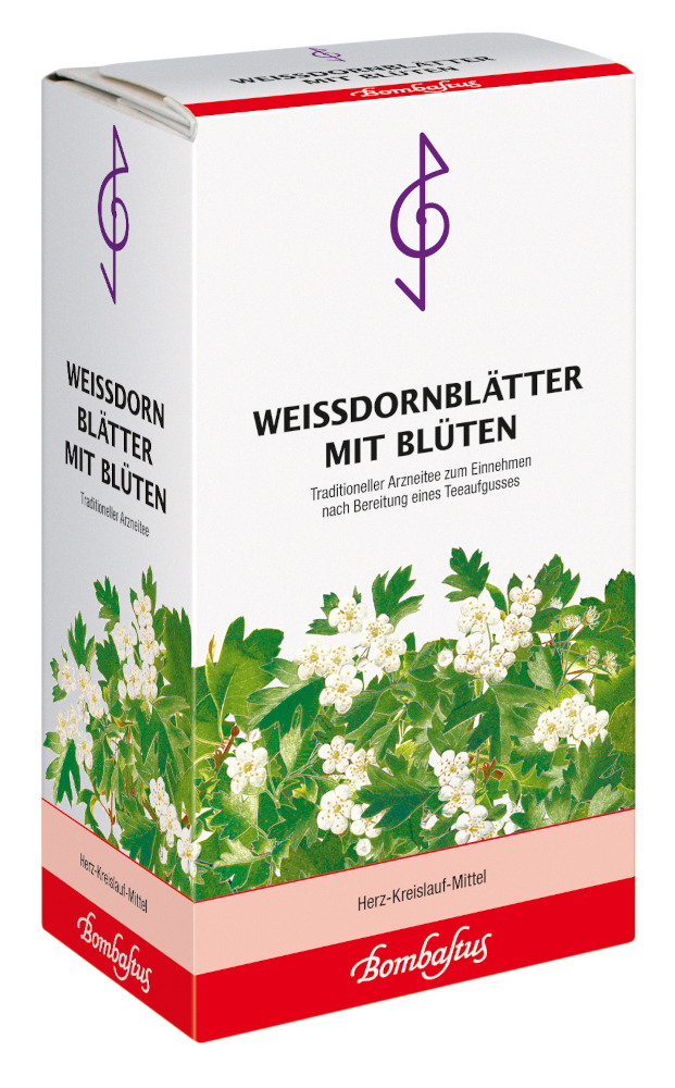 WEISSDORNBLÄTTER MIT BLÜTEN BOMBASTUS 90 g Tee
