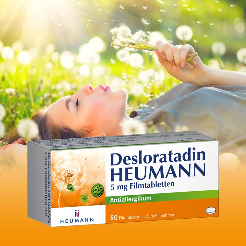 Desloratadin HEUMANN 5 mg Filmtabletten 10 St Filmtabletten