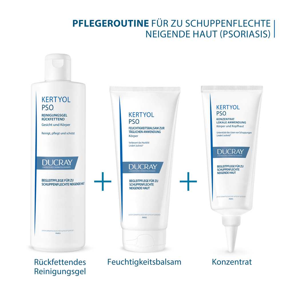 DUCRAY KERTYOL PSO Reinigungsgel 400 ml Gel