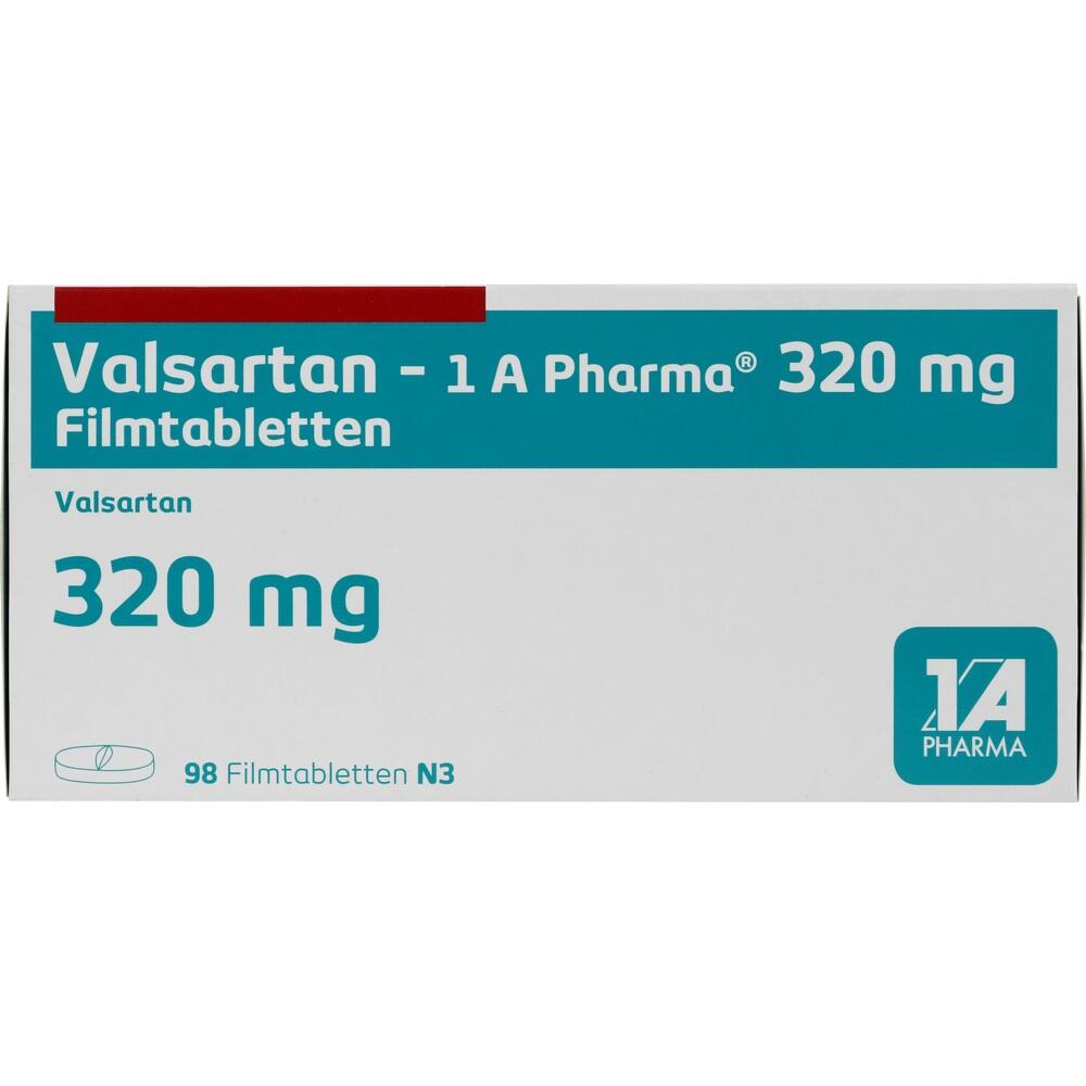 Valsartan-1 A Pharma 320mg 98 St Filmtabletten