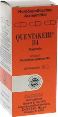 QUENTAKEHL D 4 Kapseln 20 St Kapseln