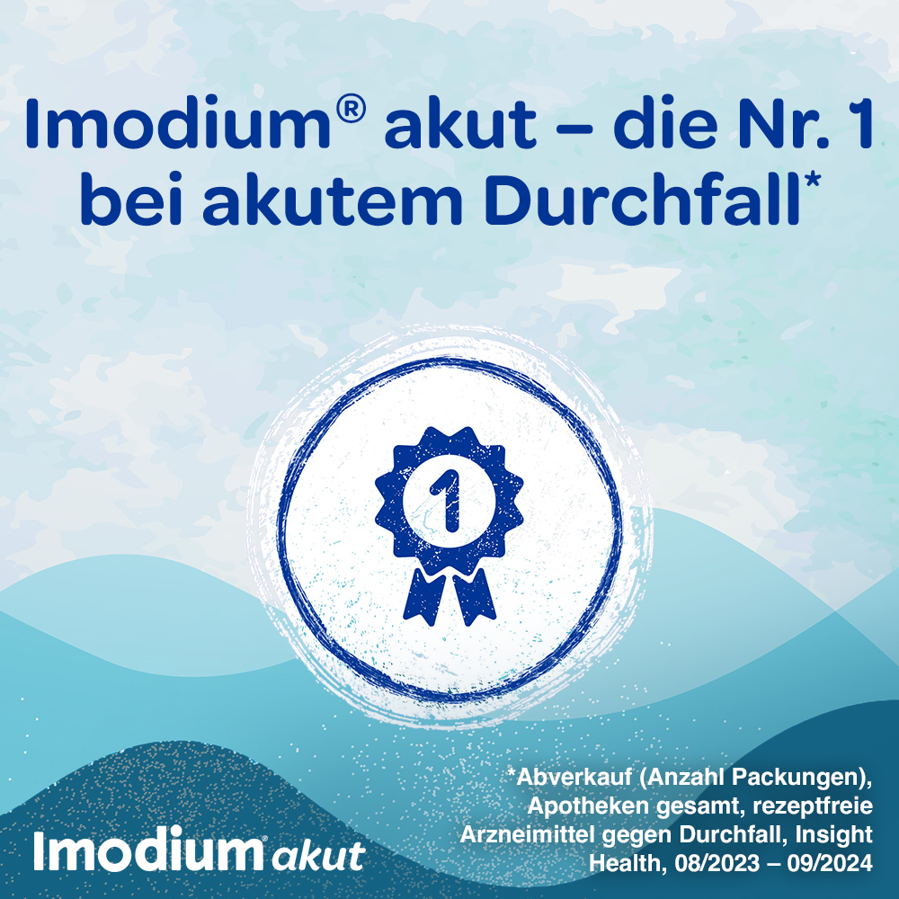 Imodium akut Hartkapseln - bei akutem Durchfall