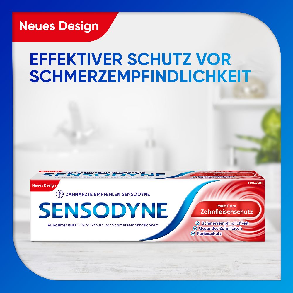 SENSODYNE MultiCare Zahnfleischschutz 75 ml Zahnpasta