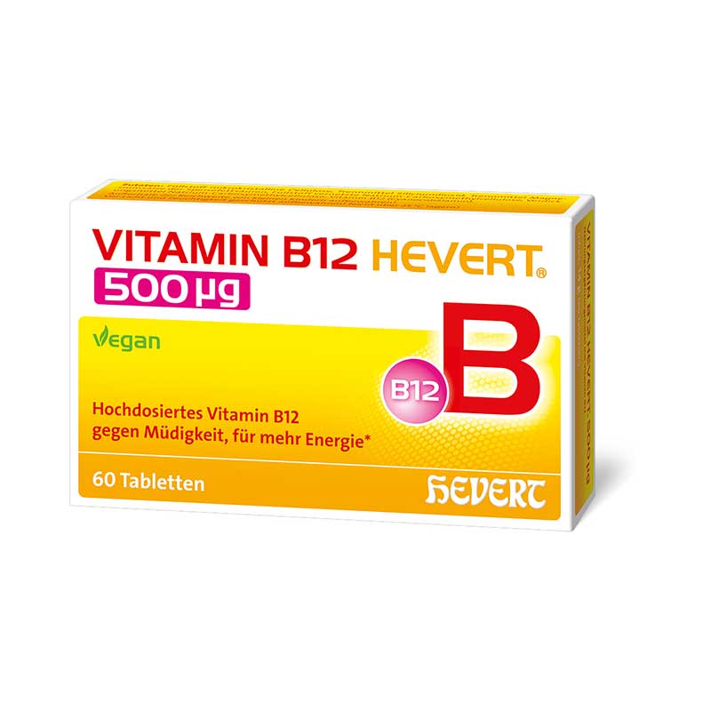 VITAMIN B12 HEVERT 500 µg 60 St Tabletten