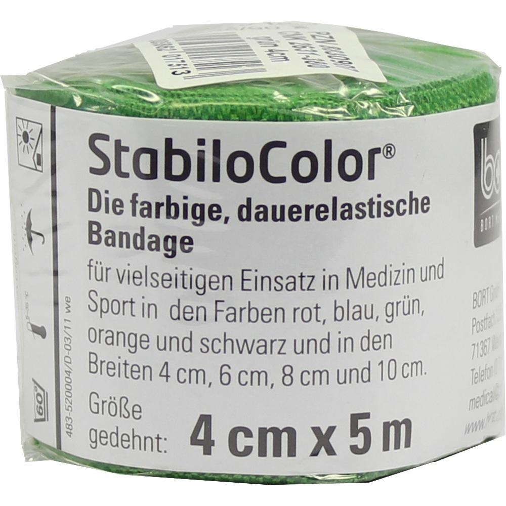 BORT StabiloColor Binde 4cm grün 1 St Binden | 08830907