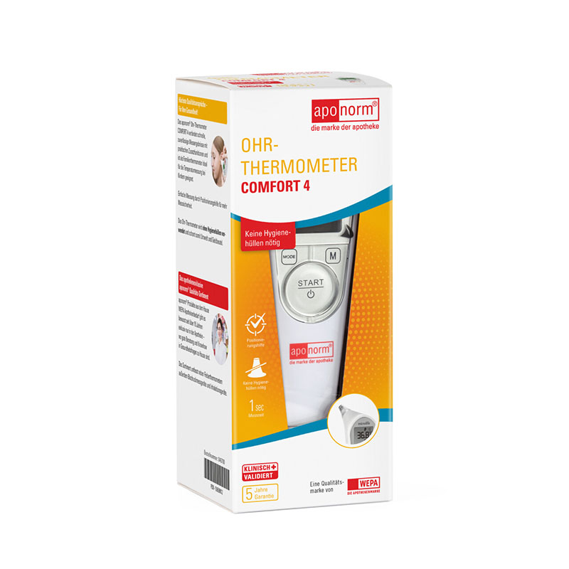 aponorm Fieberthermometer Ohr Comfort 4 1 St