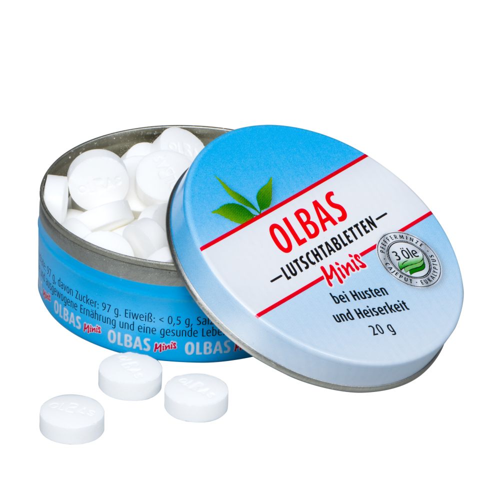 OLBAS LUTSCHTABLETTEN Minis 1X20 g Lutschtabletten