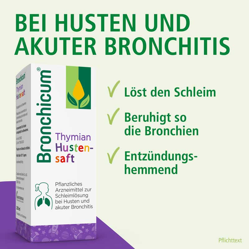Bronchicum Thymian Hustensaft 200 ml Saft