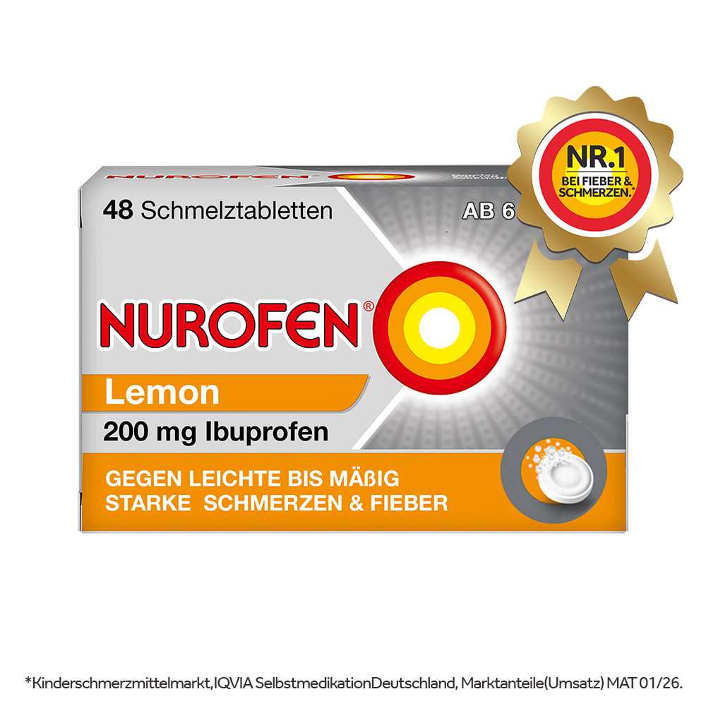 NUROFEN 200mg  Lemon 48 St Schmelztabletten