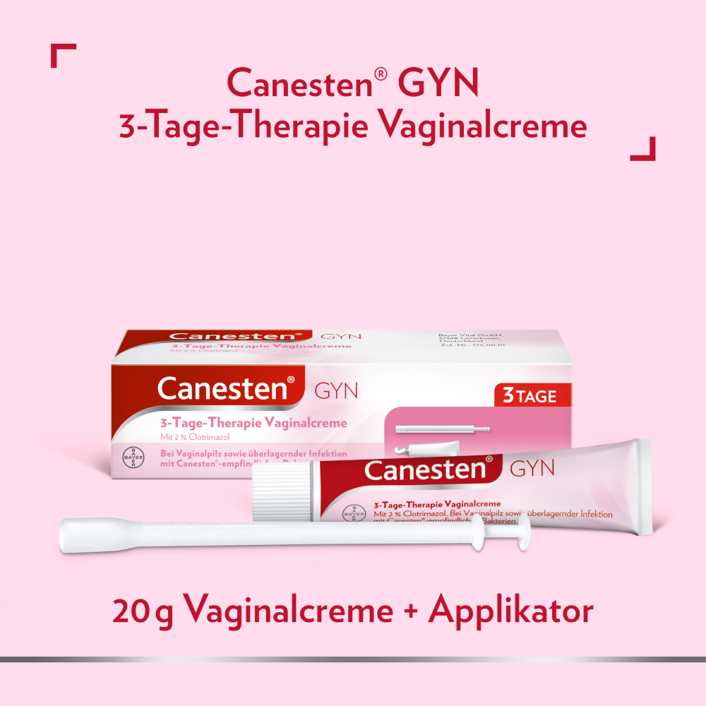 Canesten GYN 3-Tage-Therapie 20 g Vaginalcreme
