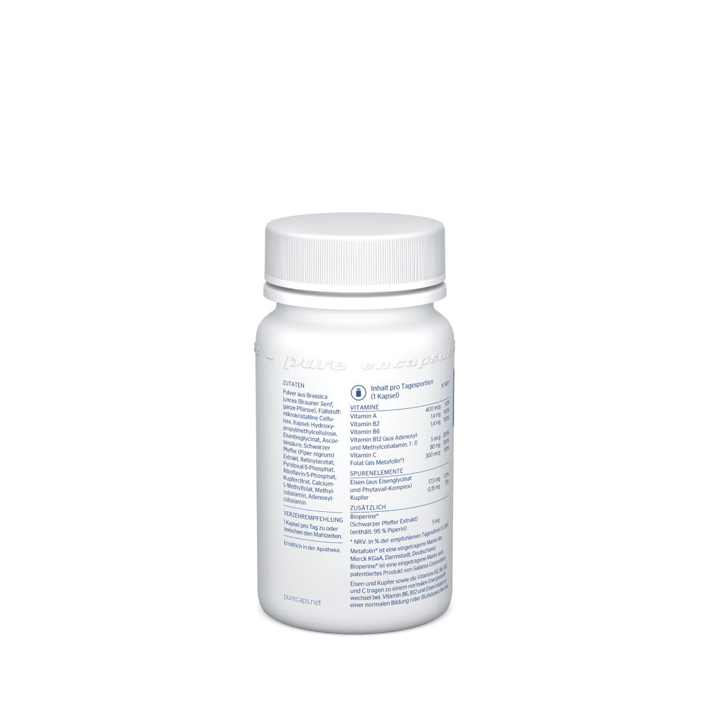 pure encapsulations Eisen Complex 30 St Kapseln