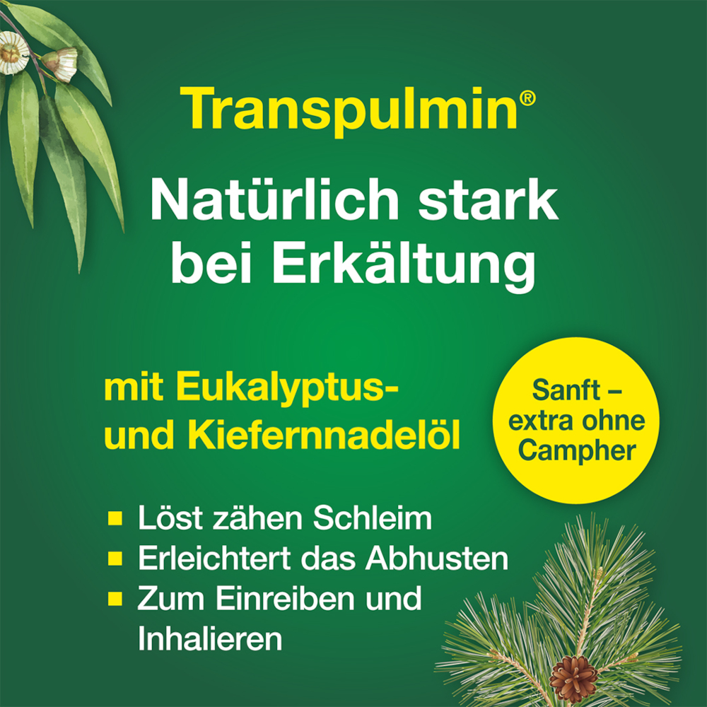 Transpulmin Erkältungsbalsam für Kinder 40 g Creme