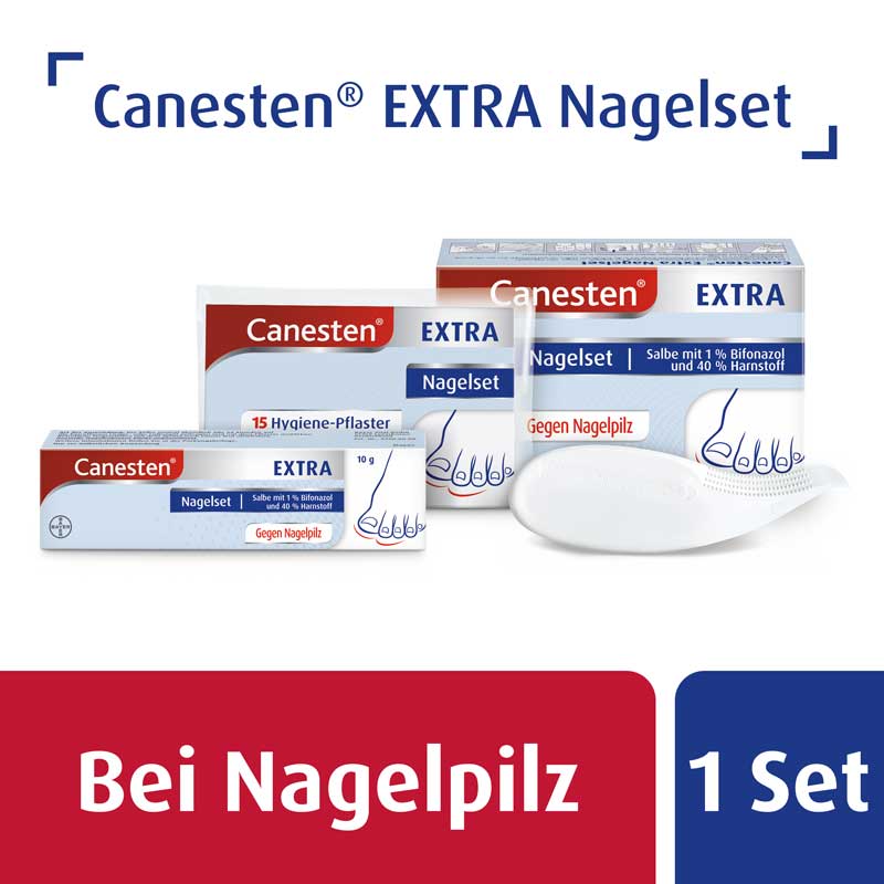 Canesten EXTRA Nagelset 1 St Salbe