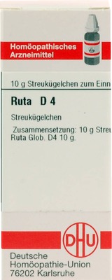 RUTA D 4 Globuli 10 g Globuli
