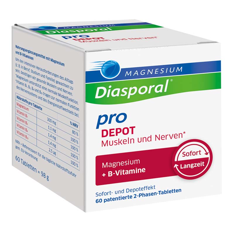 MAGNESIUM Diasporal pro DEPOT 60 St Tabletten