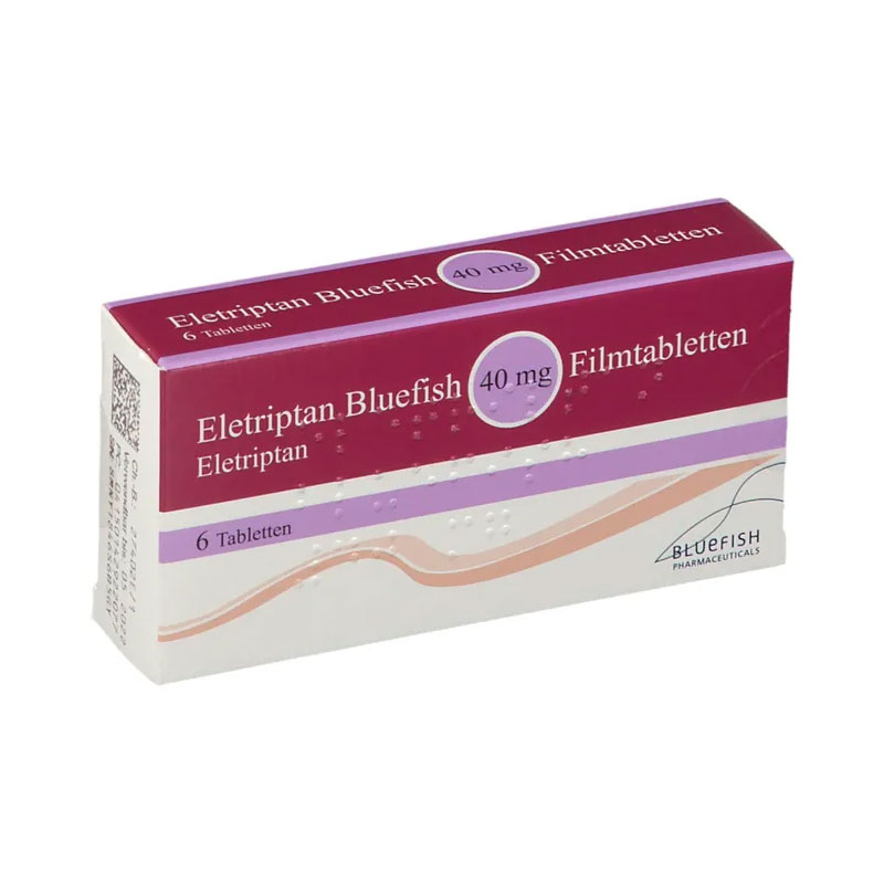 Eletriptan Bluefish 40 mg 6 St Filmtabletten