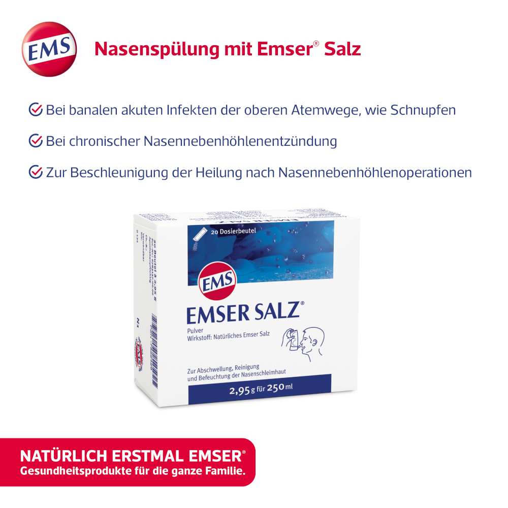 Emser Salz im Beutel 1,475g 20 St Pulver