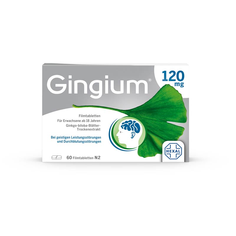 Gingium 120 mg  60 St Filmtabletten