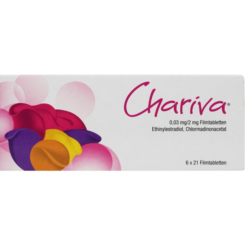 Chariva 0,03mg/2mg 6X21 St Filmtabletten