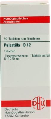 PULSATILLA D 12 Tabletten 80 St Tabletten