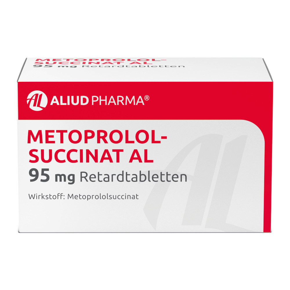 METOPROLOLSUCCINAT AL 95mg 100 St Retard-Tabletten