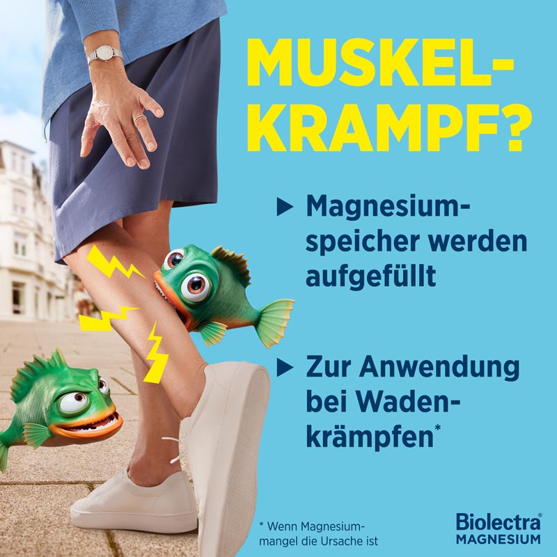 Biolectra MAGNESIUM 243mg FORTE Zitrone 20 St Brausetabletten