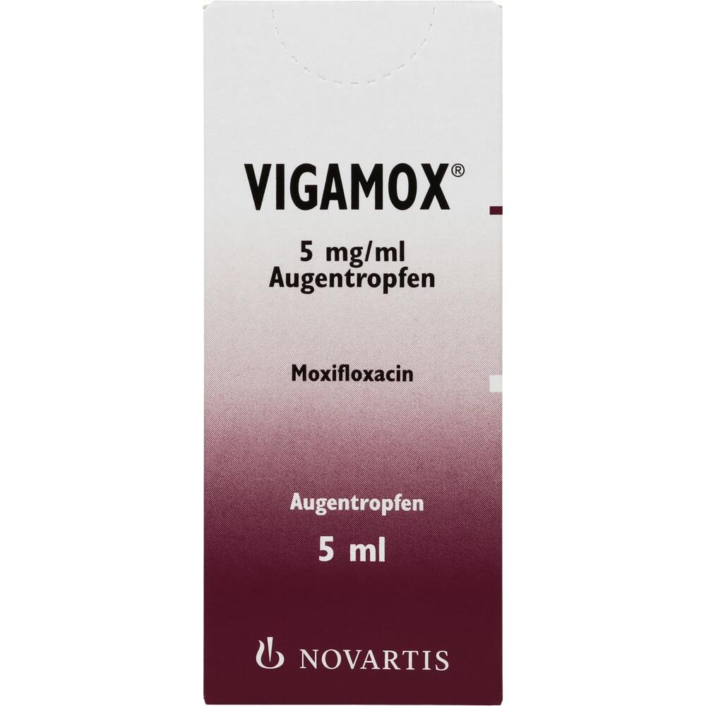VIGAMOX 5 mg/ml Augentropfen 5 ml Augentropfen