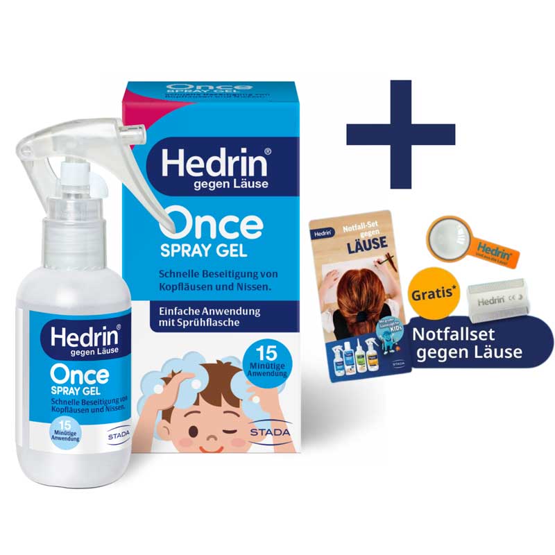 Hedrin Once Spray Gel 60 ml Spray