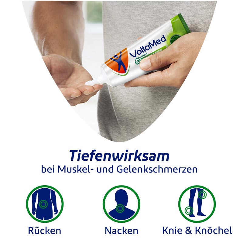 VoltaMed pflanzliche Schmerzcreme  - Jetzt 20% sparen- Jetzt 20% sparen - Jetzt 20% sparen 50 g Creme