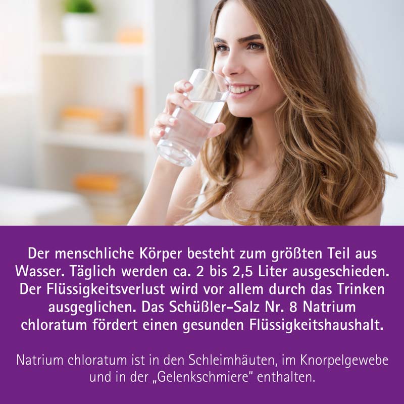 Schüßler-Salz Nr. 8 Natrium chloratum D6 100 g Pulver